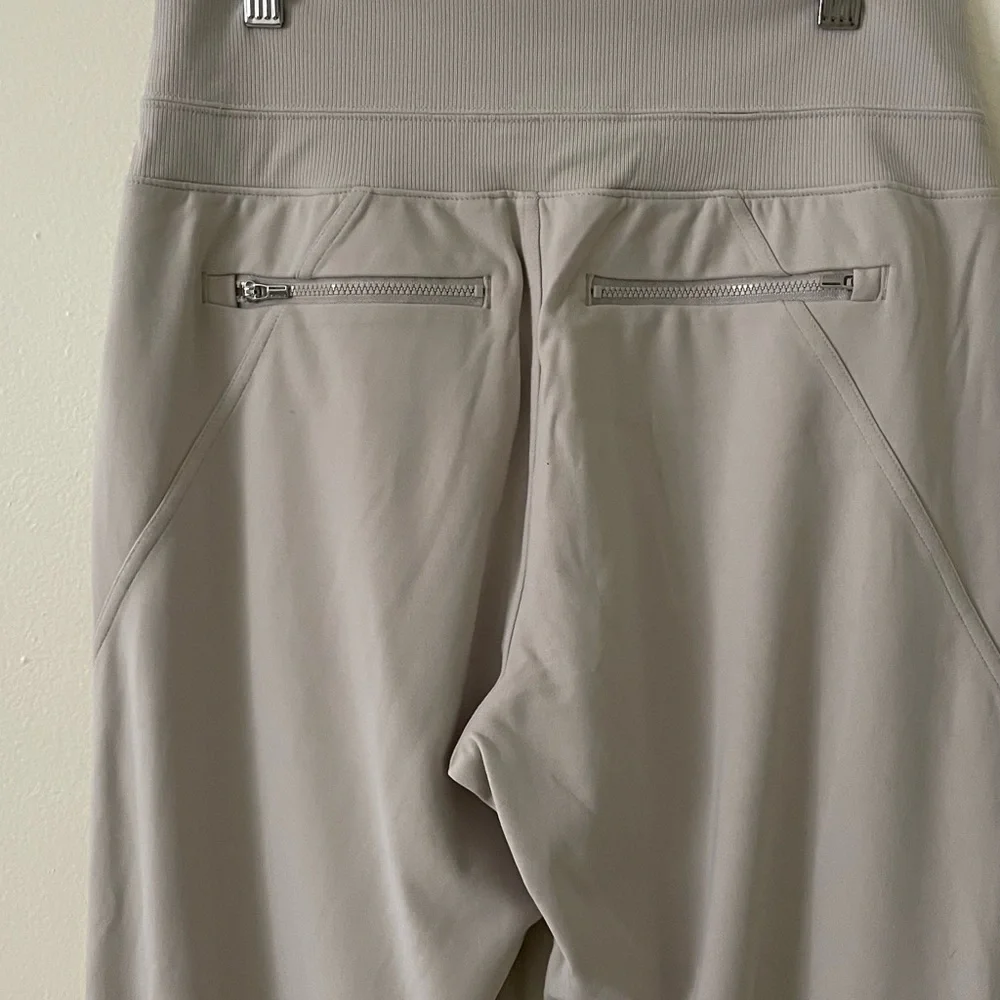 Athleta Gray Track Pants Relaxed Fit Joggers